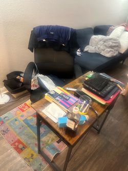 Computer chair and desk