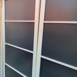 IKEA sliding closet doors 40 by 78 each door
