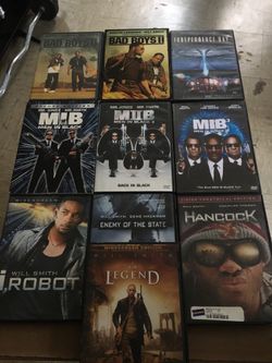 WILL SMITH dvd collection is for sale.
