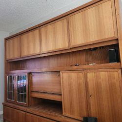 Mid Century Schrank Wall Unit