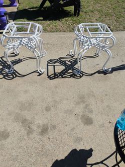Metal Plant Stands (2)