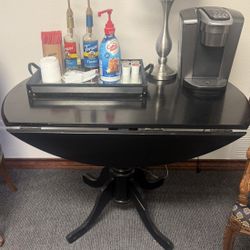 Round Table With Folding Ends