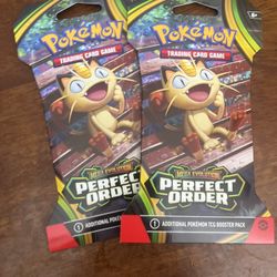 Pokemon Card Perfect Order Singles