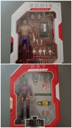 WWE Ultimate Edition Eddie Guerrero & Rey Mysterio Action Figures