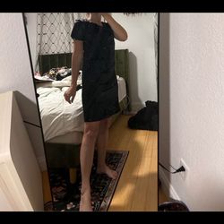 Wednesday style satin dress