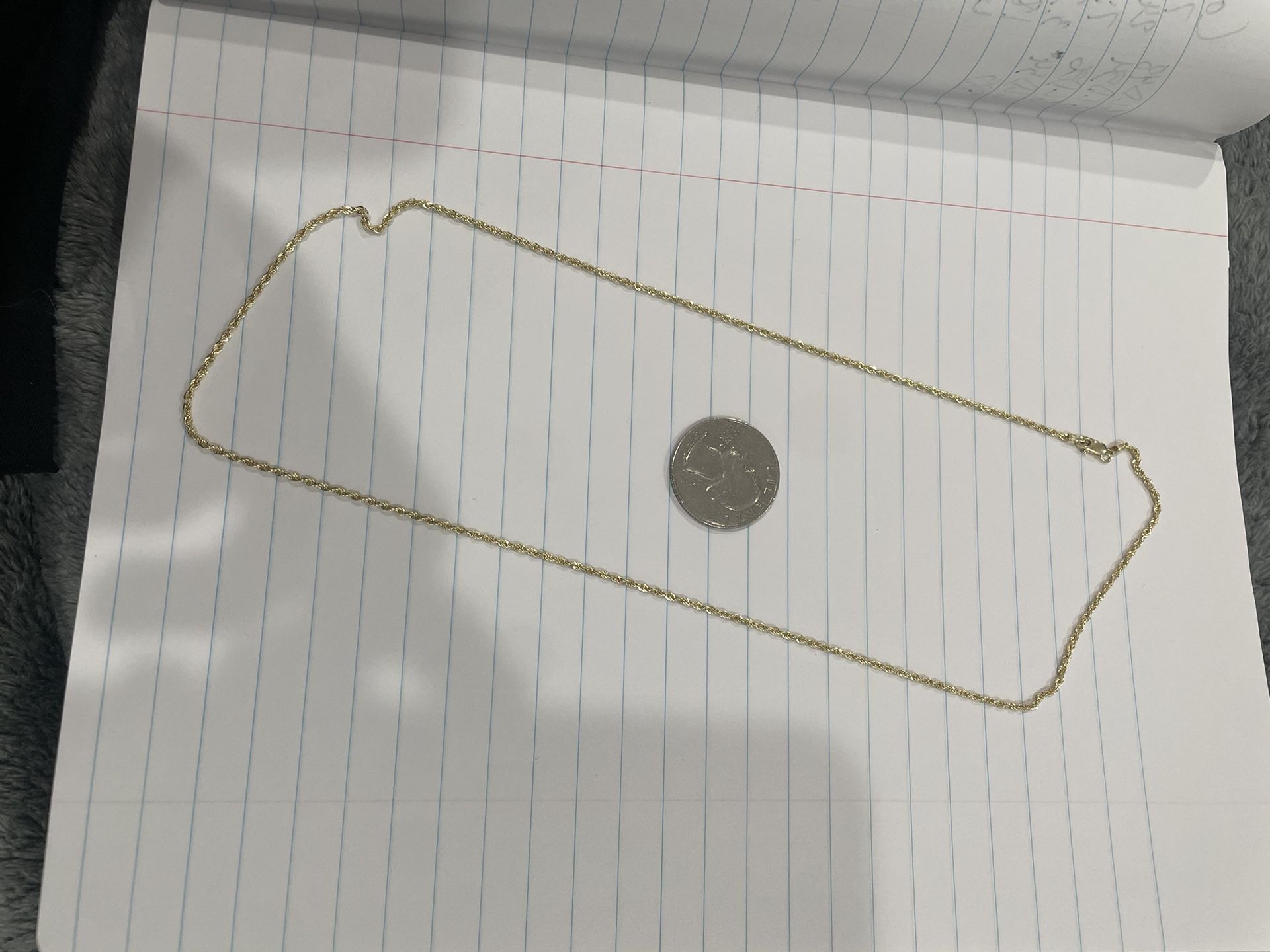Gold Rope Chain