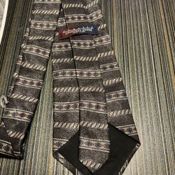 Geoffrey Beene Textured Brown Tie