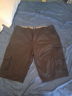 Black Cargo shorts