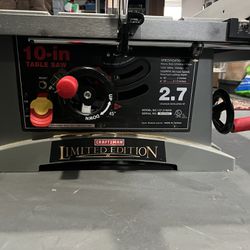 Craftsman Table Saw 10 Inch 