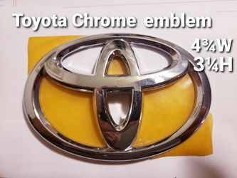 New Toyota Chrome Emblem