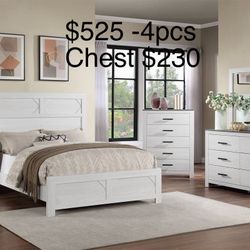 $499 Bedroom Set Not Including Mattress And Chest -first Picture $525