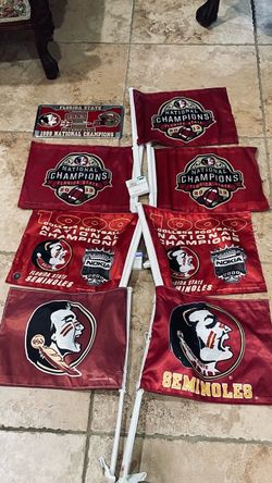 FSU Flags $15.00 EACH, CASH, TEXT FOR PRICES.