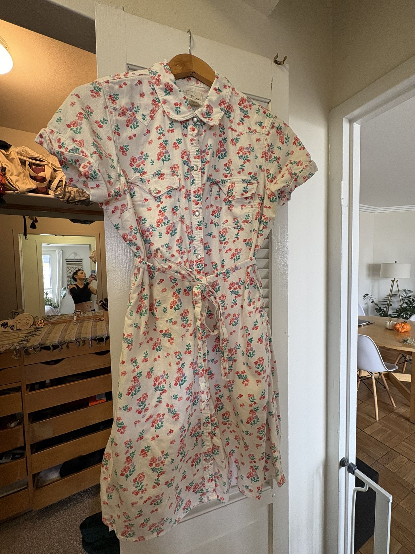 Levi’s Denim Floral print Dress