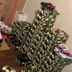 Bape Shoes Size 7-11 Running Pretty Low