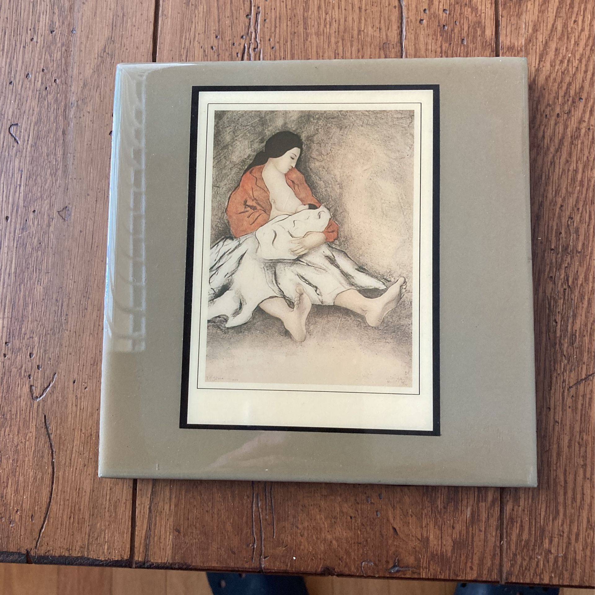 Vintage R C Gorman Navajo American Indian Tile Art