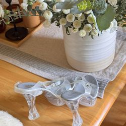 Clear PVC Sculptural Heels 