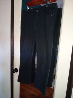 GAP 1969 BLACK STRAIGHT LEG SHORT JEANS SIZE 12