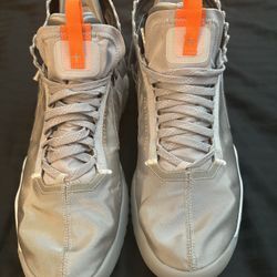Nike Jordan Proto React Jumpman Size 13 Wolf Grey/Orange BV1664 No Box 