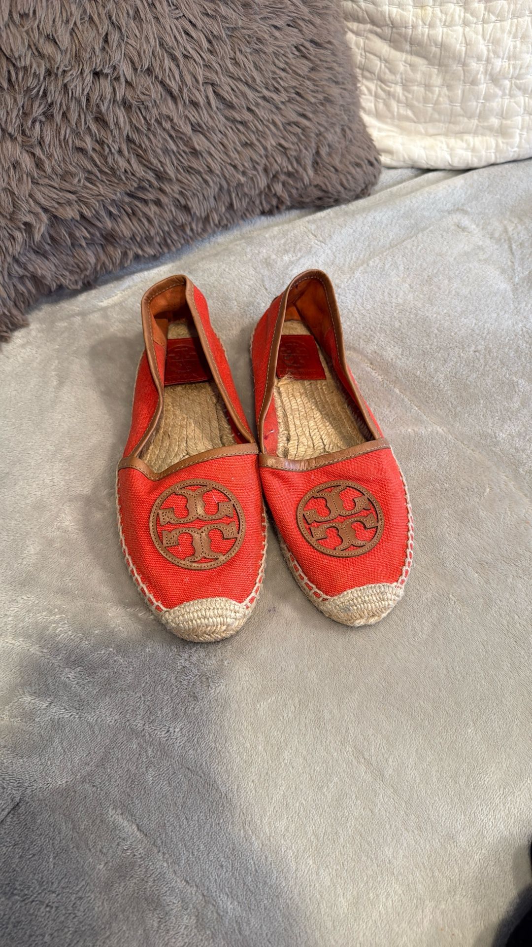 Tory Burch Espedrille Flats Size 9