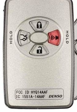 Toyota Smart Key Fob — 2005-2007 Avalon (4-btn)