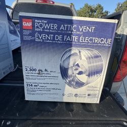 Fan For Roof Vent 