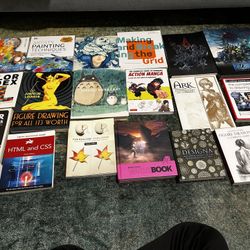 Art books, sketchbooks & mixed media paper. 