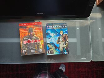 Return To Castle Wolfenstein And Freelancer PC Games