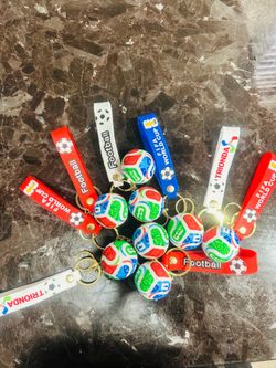 Soccer key chains