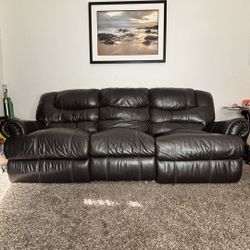 Free Set Of Leather Sofas