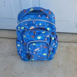 Rolling Backpack with wheels that light up!