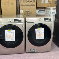 Washer And Dryer New Open Box And 1 Year Warranty. Delivery Available 