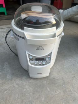 Vintage Welbilt “The Bread Machine” Bread Maker w/ Original Recipe Book