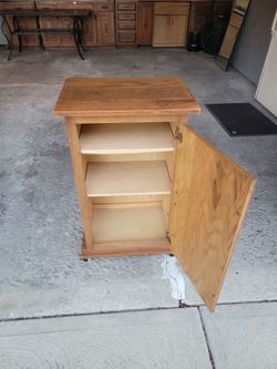 Wooden cabinet