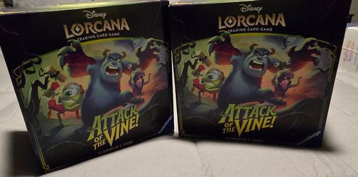 Lorcana Attack of the Vine and Prismatic
