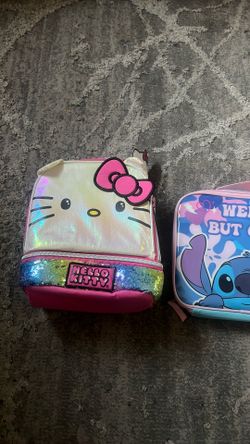 Hello Kitty and stitch lunchpail