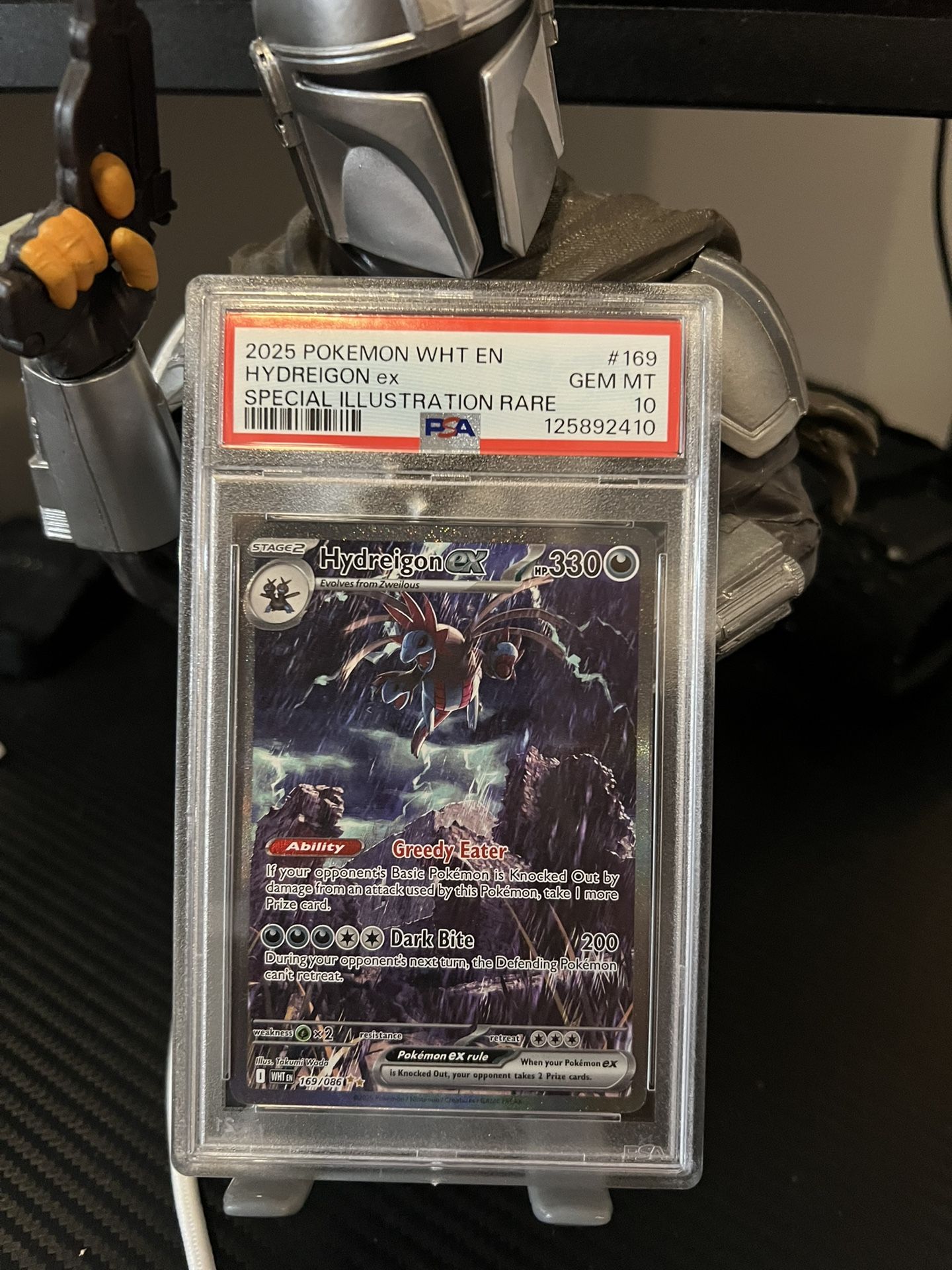 Hydreigon Ex #169 Pokemon White Flare ( PSA 10 GEM MT )
