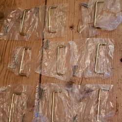 10 Brass Pulls 
