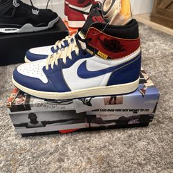 Union X Jordan 1 Storm Blue Size 13