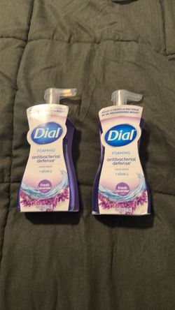 2 - Dial Antibacterial Defense Fresh Lavender Scent Foaming Hand Soap, 7.5 fl oz