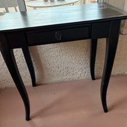 Dark Wood Side Table