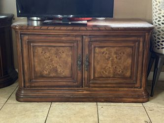 Wooden Drawer Tv Nightstand