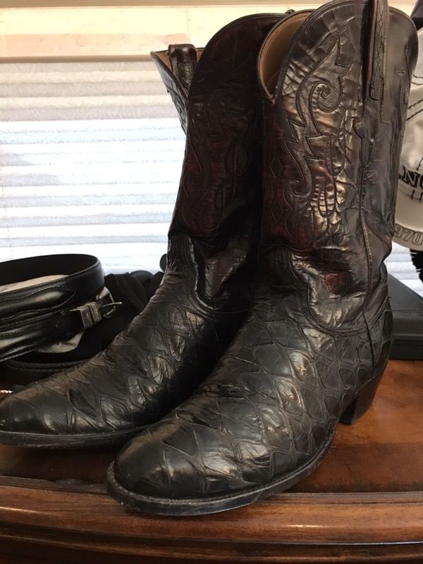 Lucchese Anteater Boots 12D