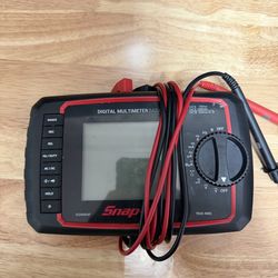 Snap on volt meter