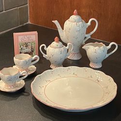 Peach Blossom Tea Set