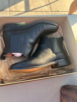 Black short boots size 8.5