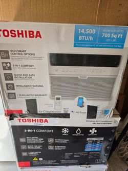 Toshiba 14500 BTU AC units
