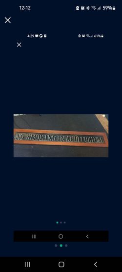 Vintage Auditorium Sign