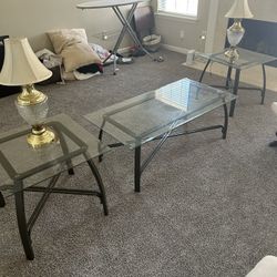 Coffee Table And Side Tables 