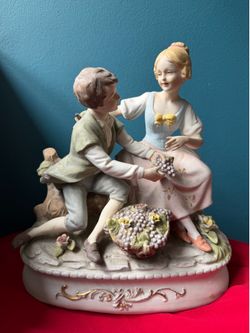 Courting Couple Figurine