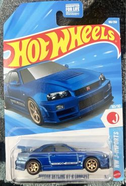 2026 Hot Wheels Mainline HW J-Imports Nissan Skyline GT-R BNR34 🔥🔥🔥